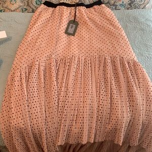 AllSaints high low maxi skirt